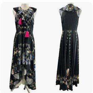 White Sand Gorgeous Black Maxi Dress. See below for details.